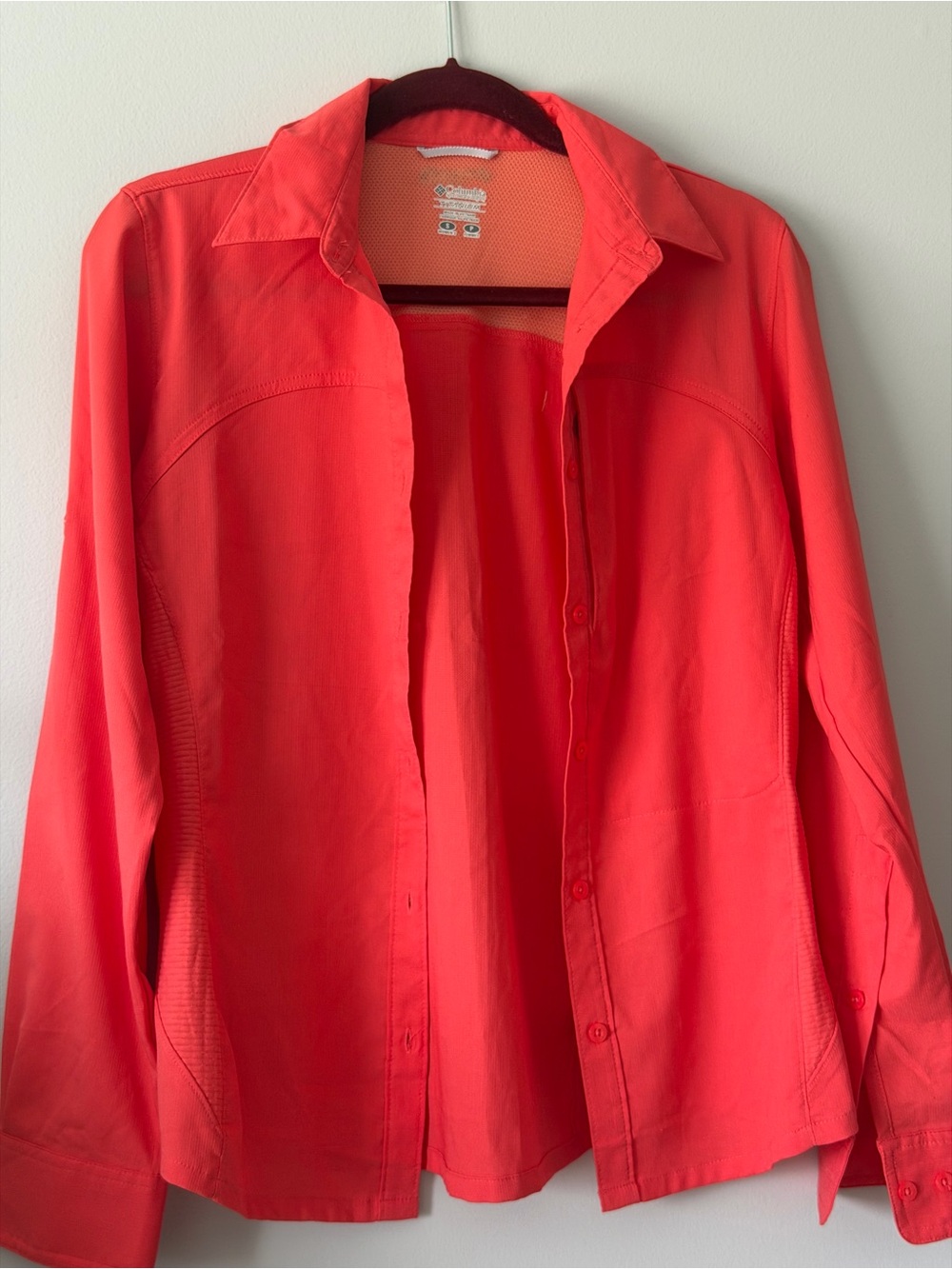 Womens columbia button up Shirt Outdoor Hiking